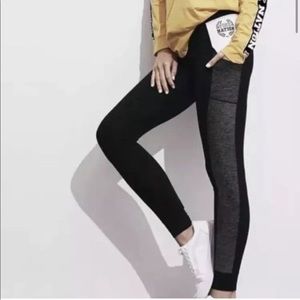 NEW M VS PINK Pocket Campus Leggings